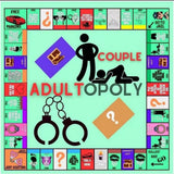 Couple Date Night Board Game Couple Adult Topoly Board Game Ideas Intimacy Card Game
