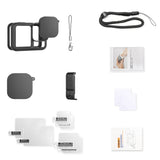 Protective Silicone Case Set for GoPro Hero 13 12 11 10 Full Body Camera Cover with Lens Cover
