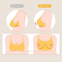 Pair of Double-Sided Adhesive Bra Padding with 5 Pairs of Nipple Covers Lift Up Inserts for Bikini and Sport Bra