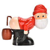 Electric Santa Bubble Machine with Funny Sounds for Christmas Party Style 1