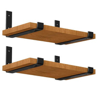 4 PCS Shelf Brackets Heavy Duty Wall Mounted for Scaffold Boards with Full Mounting Kit