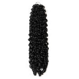Synthetic Feather Hair Extensions Deep Wave for Braiding Style 1