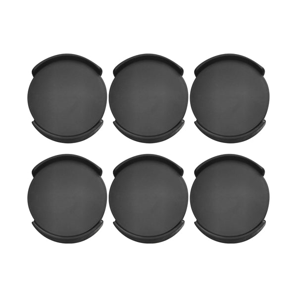 6Pcs Mug Organizers Cup Stackers Holders Black