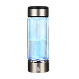 380ml Portable Hydrogen Rich Water Maker Ionizer Generator Double-Wall Bottle Cup