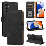 RFID Protective Flip Wallet Case Compatible with Samsung A17 A37 and A57 Black
