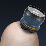 Electric Head Shaver for Bald Grooming Smooth Razor with LED Display Gray Blue