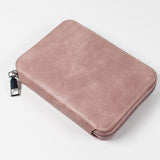 RFID Blocking Passport Wallet PU Leather Travel Passport Card Case Pink
