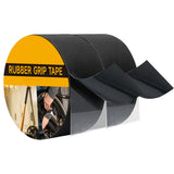 2 PCS 5m Ultra Thin Self Adhesive Rubber Anti Slip Grip Tape for Handles Black