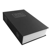 Book Secure with Combination Lock for Cash Jewelry Black