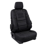 Tactical Seat Cover for Trucks Front Auto with Storage Pockets Black