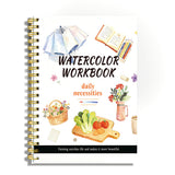 Watercolor Practice Book for Beginners Students and Adults