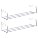 2 PCS Expandable Shoe Rack Organizer Adjustable Under Cabinet Shoe Rack