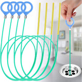 90cm Drain Hair Clog Remover – Sink Snake Drain Cleaner Tool Style 1