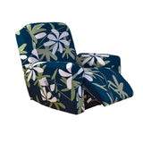 4-Piece Set Printed Recliner Chair Protector Cover Stretch  Sofa Couch Slipcover Style 1