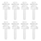 Toilet Seat Hinge Bolts Fixing Kit Plastic with Nuts Washers
