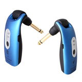 2.4Ghz Wireless A9 Guitar Transmitter Receiver Rechargeable Audio for Electric Guitar Blue