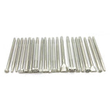 20 PCS Leather Working Saddle Making Tools for DIY Bags Belts Wallets