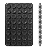 5 PCS Double-Sided Suction Cup Phone Case Detachable Mount for iPhone Hands-Free Phone Accessories Black