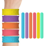 6Pcs Sensory Silicone Snap Bracelets Textured Fidget Toys