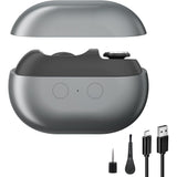 Multifunctional Electric Nail Clipper & Grinder for Secure Painless Nail Care Gray