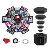 5-Layer DIY Explosion Gift Box Preassembled Surprise Photo Box