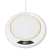 Smart Electric Coffee Mug Warmer 3 Heating Settings Cup Warmer for Coffee Tea Water Milk White