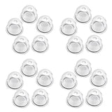 20 PCS Clear Carburetor Primer Bulbs for Trimmers Mowers and Hedge Machines