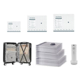 18 PCS Vacuum Storage Bags for Travel with Rechargeable Electric Air Pump