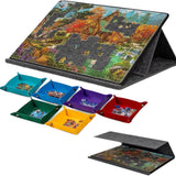 Jigsaw Puzzle Board with 6 Sorting Trays and Felt Puzzle Mat