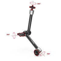 11 Inches Adjustable Articulating Arm  with Clamp for SLR Camera LCD Monitor