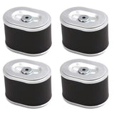 4 PCS Air Filters Compatible with GX160 GX200 168F 170 Gasoline Engines Black