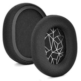 Replacement Cushion Ear Pads Compatible With Steel Series Arctis 1 3 5 7 9 Pro Gaming Headset White Grid Pattern
