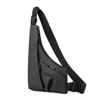 Anti Theft Travel Crossbody Bag  Multi-Pocket Shoulder Bag Black