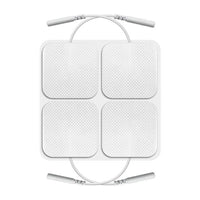 12Pcs 5 x 5cm Replacement Electrode Pads Self-Adhesive Massage Pads for TENS Machine