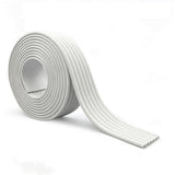 2 m Corner PVC Air Cushion Corner and Edge Bumper Strip Protector for Furniture White