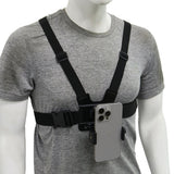 6-Piece Head Strap and Chest Harness Mount Kit for Phone and Action Cameras
