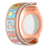 For Apple AirTag Anti Lost Wristband AirTag  Protective Holder Bracelet  for Kids Unicorn Style