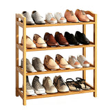 4 Tier Shoe Storage Rack Multi Layer Organizer for Entryways