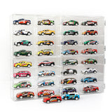 Clear Car Model Display Case Storage Rack for Toy Car Collection