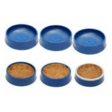 6 PCS Blue Pigeon Egg Nest Bowls Plastic Ventilated for Breeding