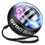 6 Colors LED Wrist Strength Training Ball Black