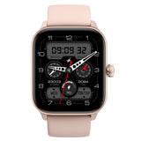 Bluetooth Calling Smartwatch with 1.85 Inch Display – Fitness & Health Tracker for Men & Women Pink