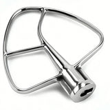 Stainless Steel Replacement Flat Beater for KitchenAid 4.5-5 Quart Tilt-Head Stand Mixers