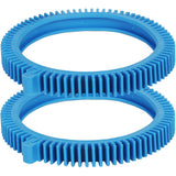 2 PCS Blue Front Tire Kit for Poolvergnuegen Replacement Pool Tires for Hayward Phoenix