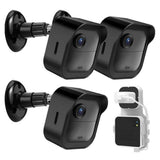 3Pcs Outdoor Mount for Blink Surveillance Camera Weatherproof Protective Housing 360 Degree Adjustable Mount