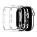 2 PCS Case and Screen Protector Set for Apple Watch Series 12 Clear