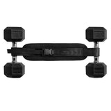 Hip Thrust Belt for Dumbbells Slip-Resistant Padding Booty Strength Training Belt