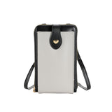 Small Crossbody Bag Cell Phone Purse for Women Mini Shoulder Bag Wallet with Card Slots Black