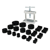 Watch Back Press Tool Kit with 18 Fitting Dies for Case Repair and Maintenance