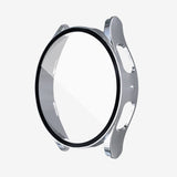 2Pcs Full Screen Protector Case Cover For Samsung Galaxy Watch 5 40mm Rose Gold and Silver